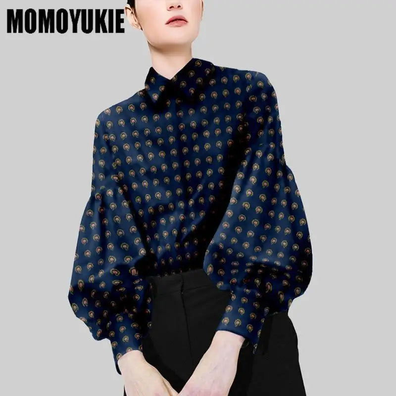 blusas mujer de moda 2022 summer Top female women shirts Women's plaid printed shirt Blouses tops Long sleeve Chic woman blouse