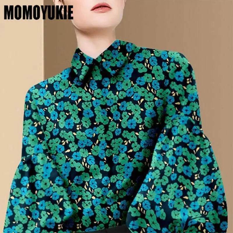 blusas mujer de moda 2022 summer Top female women shirts Women's plaid printed shirt Blouses tops Long sleeve Chic woman blouse